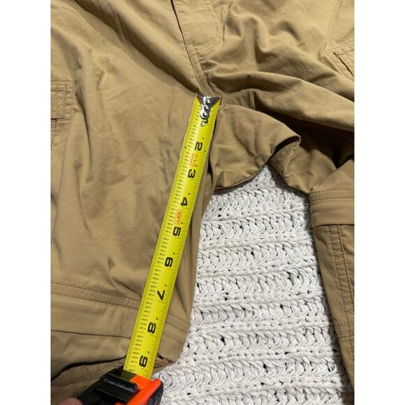 REI Co-Op Convertible Hiking Pants Performance Cargo Active Mens Sz 42 x 30 Tan - Picture 4 of 11